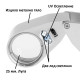 Преносима лупа с LED осветление 40X 25мм - Идеална за бижутери
