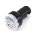 Двойно USB зарядно за автомобил 12V/24V