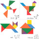 Образователен Танграм пъзел от 7 части - Онлайн магазин