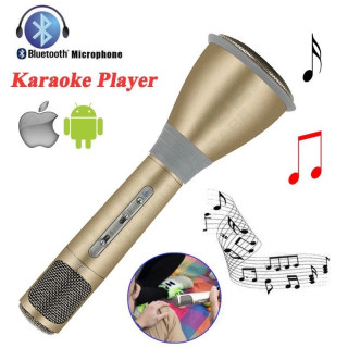 Мултифункционален безжичен Bluetooth караоке микрофон