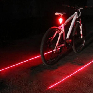 Лазерен стоп за велосипед с LED светлини | Видимост и безопасност