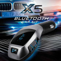 Висококачествен Bluetooth трансмитер за кола X5 - Компактен дизайн